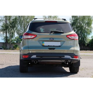 Pałąk Tylny AK002-2 Czarny (Stal Nierdzewna) Ford Kuga/Escape 2013-2019 zdjęcia 2