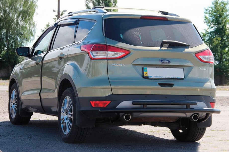Ford Kuga/Escape 2013-2019 Pałąk Tylny AK002-2 Czarny (Stal Nierdzewna) Image
