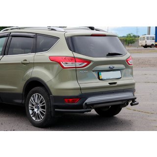 Pałąk Tylny AK002-3 Czarny (Stal Nierdzewna) Ford Kuga/Escape 2013-2019 zdjęcia 3