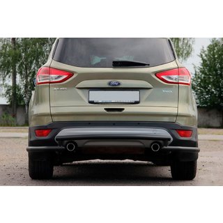 Pałąk Tylny AK002-3 Czarny (Stal Nierdzewna) Ford Kuga/Escape 2013-2019 zdjęcia 1