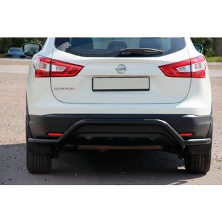 Tylna Belka AK007-Plus Czarna (Stal Nierdzewna) Nissan Qashqai 2014-2021 zdjęcia 1