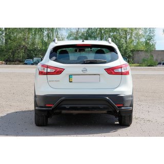 Tylna Belka AK007-Plus Czarna (Stal Nierdzewna) Nissan Qashqai 2014-2021 zdjęcia 4