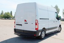 Opel Movano 2010-2021 Pałąk Tylny AK008 Czarny (Stal Nierdzewna) zdjęcia 3