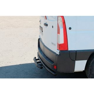 Pałąk Tylny AK008 Czarny (Stal Nierdzewna) Nissan NV400 2010-2024 zdjęcia 1