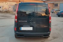 Renault Kangoo 2008–2020 Tylna Belka AK002-2 Czarna (Stal Nierdzewna) zdjęcia 2