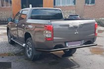 Mitsubishi L200 2015-2024 Tylny Pałąk AK005 Czarny (Stal Nierdzewna) zdjęcia 2