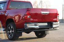 Toyota Hilux 2015- Tylna Belka AK005-2 Czarna (Stal Nierdzewna) zdjęcia 4