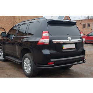 Tylna Belka AK005-2 Czarna (Stal Nierdzewna) Toyota Land Cruiser Prado 150 2009-2023 zdjęcia 1