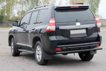 Toyota Land Cruiser Prado 150 2009-2023 Tylna Belka AK002-2v2 Czarna (Stal Nierdzewna) zdjęcia 1