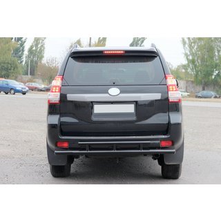 Tylna Belka AK002-2v2 Czarna (Stal Nierdzewna) Toyota Land Cruiser Prado 150 2009-2023 zdjęcia 2