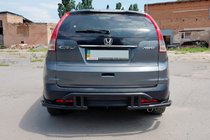 Honda CRV 2012-2016 Pałąk Tylny AK003-21 Czarny (Stal Nierdzewna) zdjęcia 4