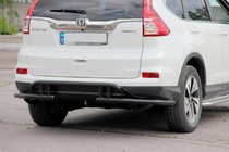 Honda CRV 2012-2016 Pałąk Tylny AK003-21 Czarny (Stal Nierdzewna) zdjęcia 1