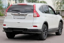 Honda CRV 2012-2016 Pałąk Tylny AK003-21 Czarny (Stal Nierdzewna) zdjęcia 3