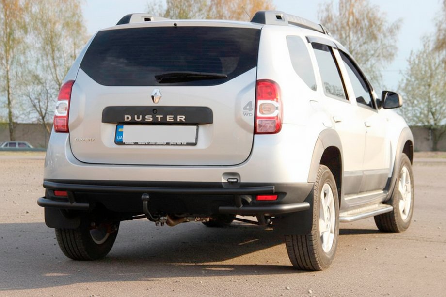 Renault Duster 2008–2017 Pałąk Tylny AK005-Special Black (Stal Nierdzewna) Image