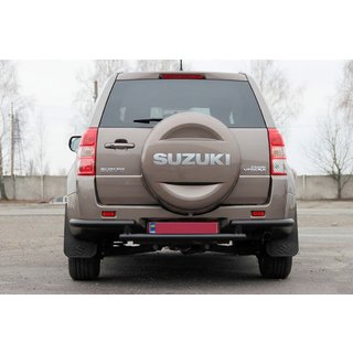 Tylny Ochraniacz AK003-2 Czarny (Stal Nierdzewna) Suzuki Grand Vitara 2005-2017 zdjęcia 1