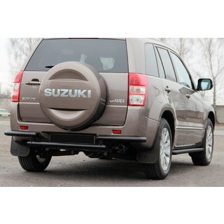 Tylny Ochraniacz AK003-2 Czarny (Stal Nierdzewna) Suzuki Grand Vitara 2005-2017 zdjęcia 2