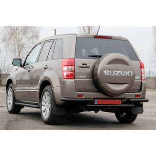 Tylny Ochraniacz AK003-2 Czarny (Stal Nierdzewna) Suzuki Grand Vitara 2005-2017 zdjęcia 3