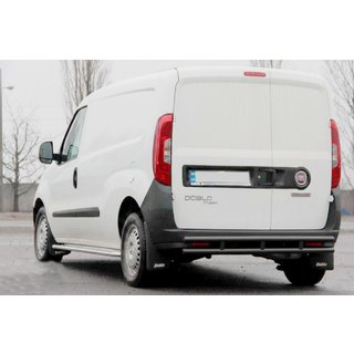 Tylna Belka AK002/1-Podwójna Black (Stal Nierdzewna) Opel Combo 2012-2018 zdjęcia 2