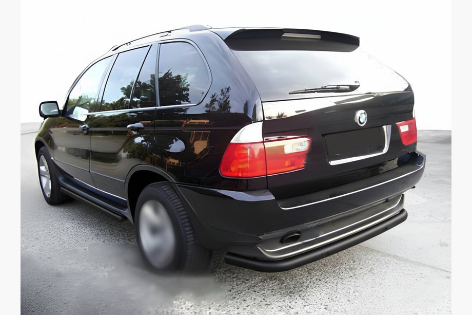 BMW X5 E53 1999–2006 Tylny Pałąk Special Black (Stal Nierdzewna) Image