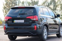 Kia Sorento II XM 2009-2014 Tylna Belka AK007-2 Czarna (Stal Nierdzewna) zdjęcia 1