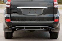 Toyota Land Cruiser Prado 120 2002-2009 Tylny Pałąk Ochronny AK008-1 Czarny zdjęcia 1