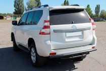 Toyota Land Cruiser Prado 150 2009-2023 Tylna Belka AK002-2v1 Czarna (Stal Nierdzewna) zdjęcia 2