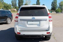 Toyota Land Cruiser Prado 150 2009-2023 Tylna Belka AK002-2v1 Czarna (Stal Nierdzewna) zdjęcia 3