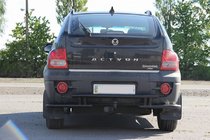 SsangYong Action 2005-2018 Tylny Pałąk AK005-2 Czarny (Stal Nierdzewna) zdjęcia 3