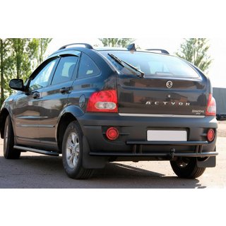 Tylny Pałąk AK005-2 Czarny (Stal Nierdzewna) SsangYong Action 2005-2018 zdjęcia 1