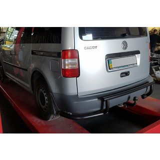 Tylna Belka AK003-3 Czarna (2 szt., Stal Nierdzewna) Volkswagen Caddy 2010-2015 zdjęcia 2