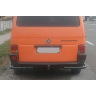 Pałąk Tylny AK003-2 Czarny (Stal Nierdzewna) Volkswagen T4 Transporter 1990-2003 zdjęcia 1