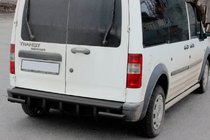 Ford Connect 2002–2006 Pałąk Tylny AK-design Czarny (Stal Nierdzewna) zdjęcia 2