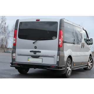 Tylny Pałąk AK-Special Black (Stal Nierdzewna) Opel Vivaro 2001–2015 zdjęcia 2