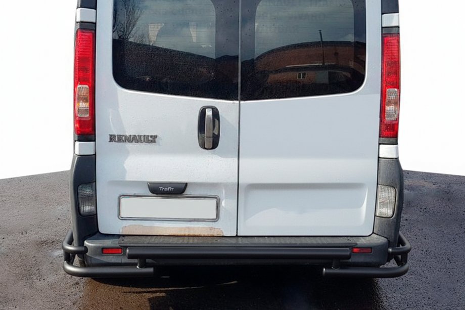 Opel Vivaro 2001–2015 Tylny Pałąk AK-Special Black (Stal Nierdzewna) Image