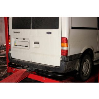 Tylna belka ochronna AK-Special Black (nierdzewna) Ford Transit 2000–2014 zdjęcia 1