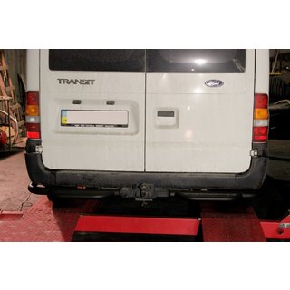 Tylna belka ochronna AK-Special Black (nierdzewna) Ford Transit 2000–2014 zdjęcia 2