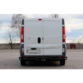 Tylny Ochraniacz AK003-Plus-2 Czarny (Stal Nierdzewna) zdjęcia 2