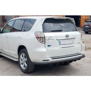 Tylna belka ochronna AK005-15 Black (tylko do EV, 2 szt., stal nierdzewna) Toyota Rav 4 2006-2013 zdjęcia 3