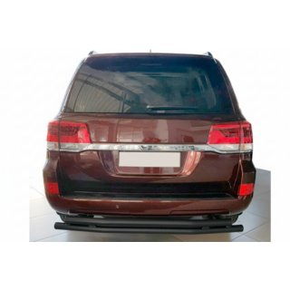 Tylny pałąk ochronny AK002-double Czarny (2 szt., stal nierdzewna) Toyota Land Cruiser 200 2007-2021 zdjęcia 2