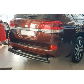 Tylny pałąk ochronny AK002-double Czarny (2 szt., stal nierdzewna) Toyota Land Cruiser 200 2007-2021 zdjęcia 1