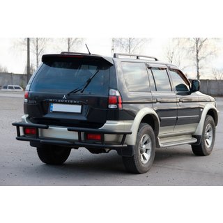 Tylny Pałąk AK-Special Black (Stal Nierdzewna) Mitsubishi Pajero Sport 1996-2007 zdjęcia 3