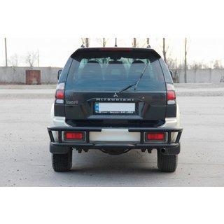 Tylny Pałąk AK-Special Black (Stal Nierdzewna) Mitsubishi Pajero Sport 1996-2007 zdjęcia 4