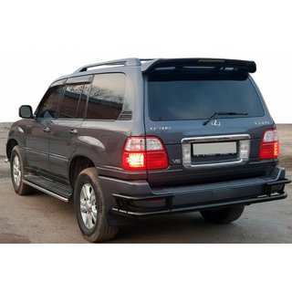 Tylny Pałąk AK009-15 Czarny (Stal Nierdzewna) Lexus LX470 1998-2007 zdjęcia 1
