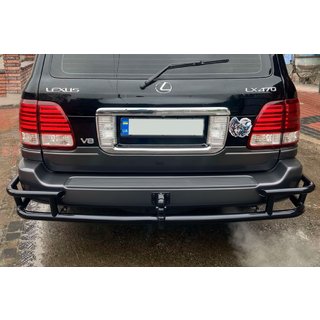 Tylny Pałąk AK009-15 Czarny (Stal Nierdzewna) Lexus LX470 1998-2007 zdjęcia 3
