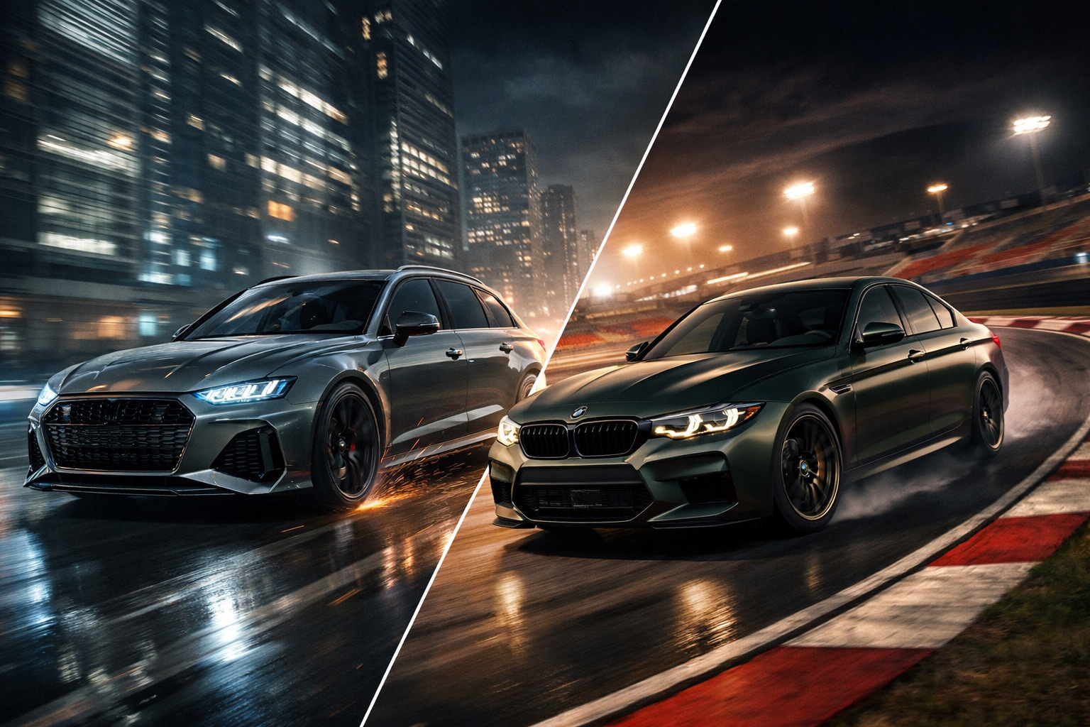 Audi RS6 kontra BMW M5