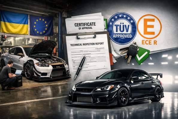 Legalny tuning na Ukrainie i w UE
