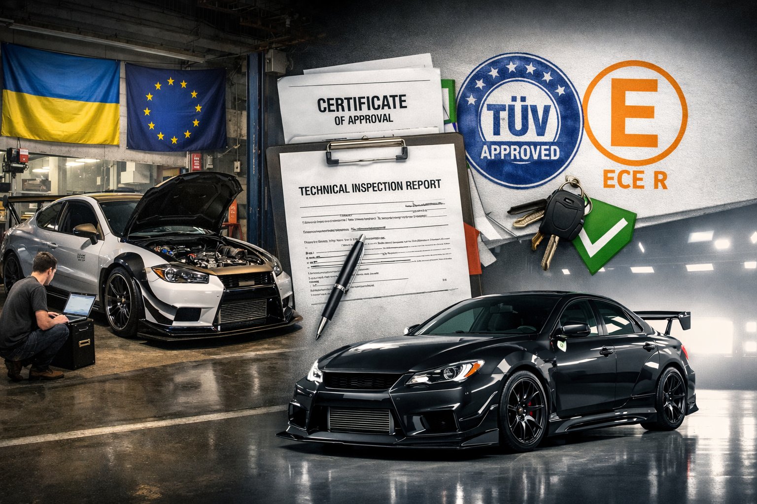 Legalny tuning na Ukrainie i w UE