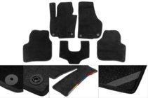 BMW 3 Series E92/E93 2006–2013 Dywaniki welurowe Premium (czarne) zdjęcia 1