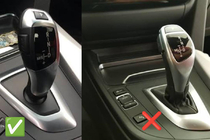 BMW X3 F25 2011-2018 Zestaw kryształowych elementów wnętrza (selektor automatycznej skrzyni biegów + przyciski) zdjęcia 6