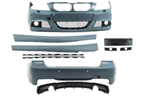 BMW 3 Series E90/E91 2005-2011 Zestaw pakietu nadwozia M-Sport (do E90 2008-2011) Pojedynczy wydech z podwójnym wylotem zdjęcia 6